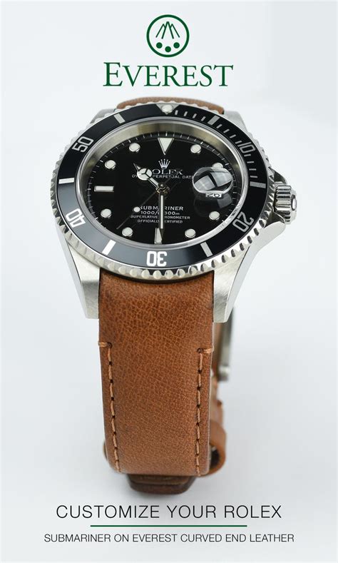 everest rolex strap uk|Rolex watches with custom straps.